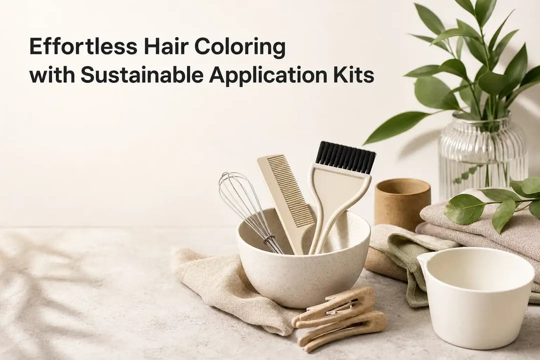 Effortless Hair Coloring with Sustainable Application Kits